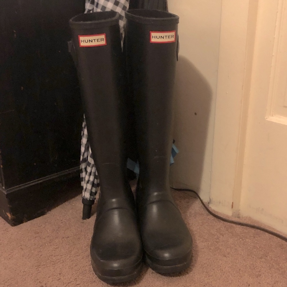 Women’s Black Hunter Rain Boots